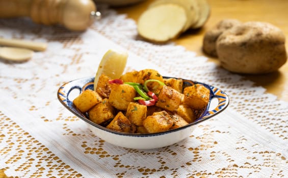 بطاطا حارة